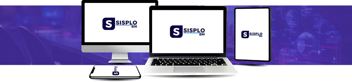 computadores mostrando a logo do sisplo